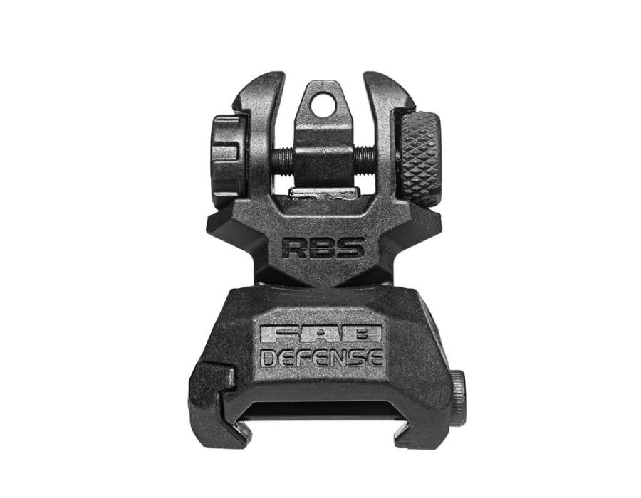 Hinteres Klappvisier FAB RBS schwarz