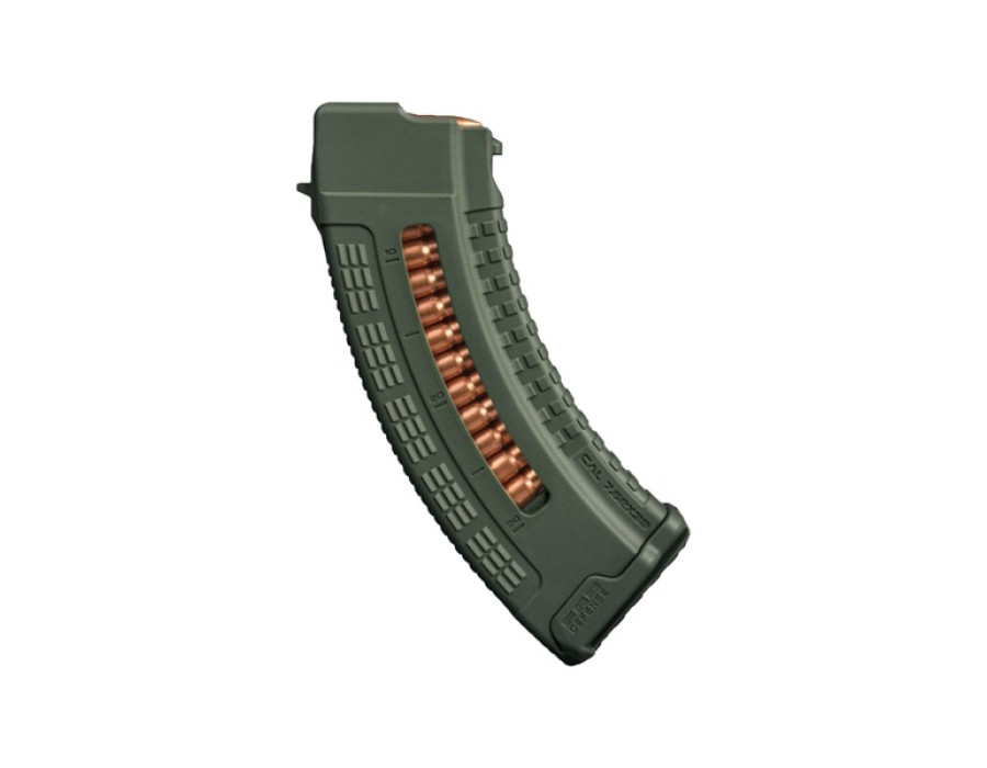 AK47 7.62x39 30 Rounds polymer magazine - Green