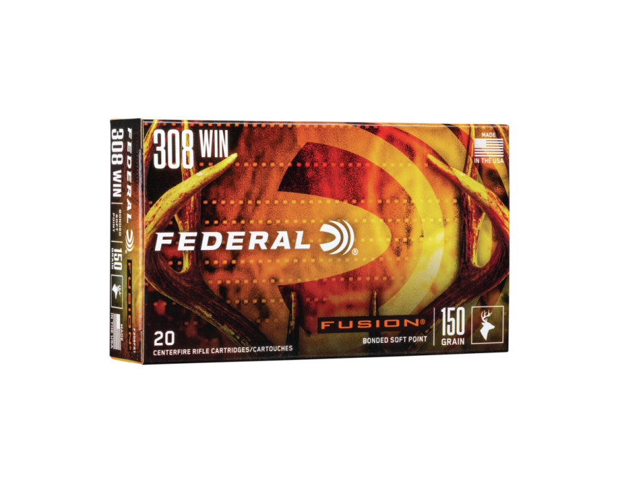 .308Win. Federal Fusion 150gr/9,72g SP (F308FS1) .308Win. Federal Fusion 150gr/9,72g SP (F308FS1)