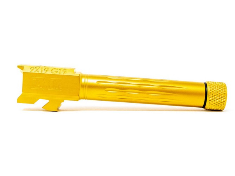 Barrel Faxon Match G19 Flame Fluting TIN Threaded