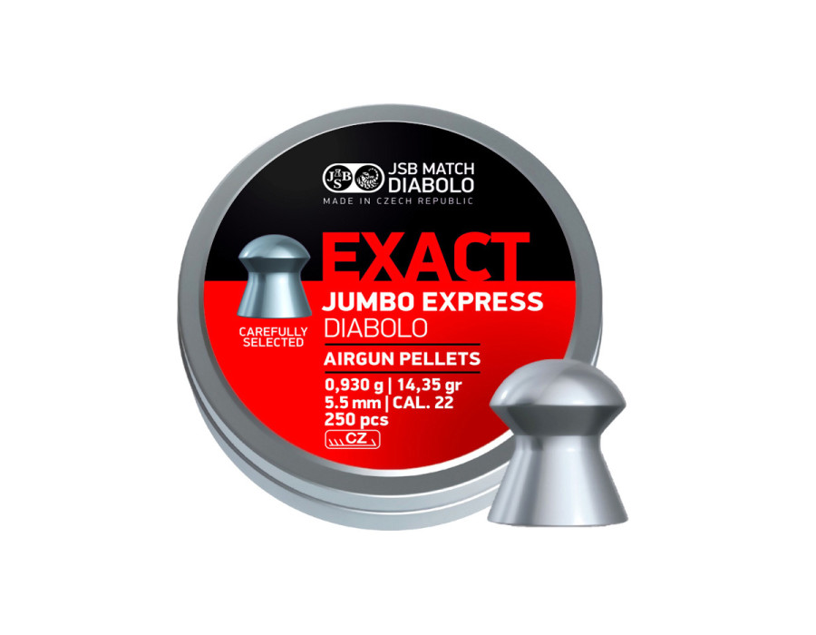 JSB Exact Jumbo Express 5,52mm 250ks JSB Exact Jumbo Express 5,52mm 250ks