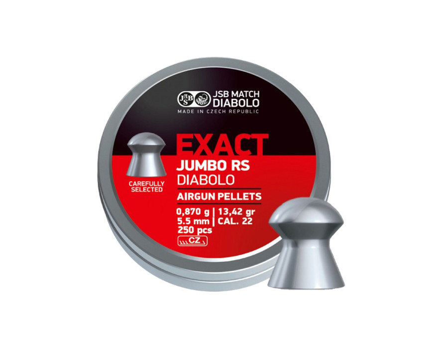 JSB Exact Jumbo RS 5,52mm, 250ks JSB Exact Jumbo RS 5,52mm, 250ks