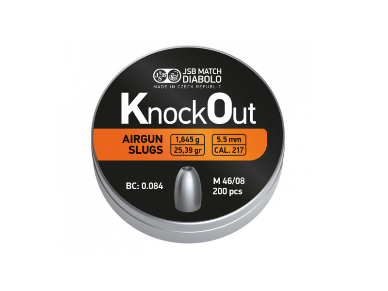 JSB Slug KnockOut .216 5,51mm 200ks
