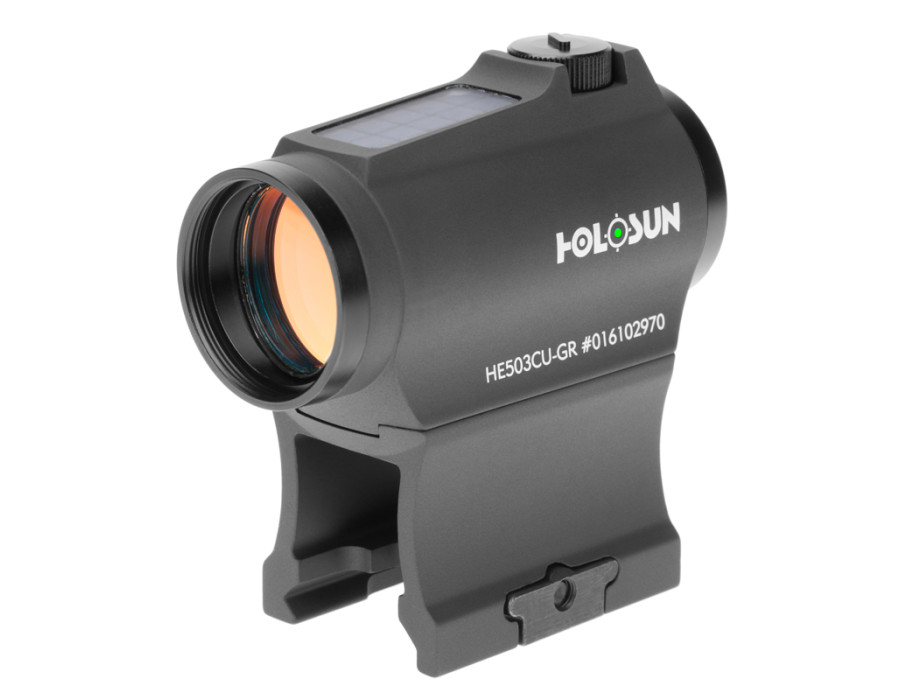 Rotpunktvisier HOLOSUN HE503CU-GR mit grünem Punkt