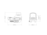 Rotpunktvisier HOLOSUN HS510C FDE
