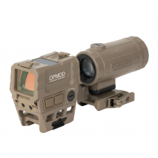 Kolimátor HOLOSUN AEMS RED + Magnifier HM3X FDE OPMOD