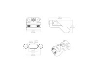 Vector VAS 45° Offset Adapter