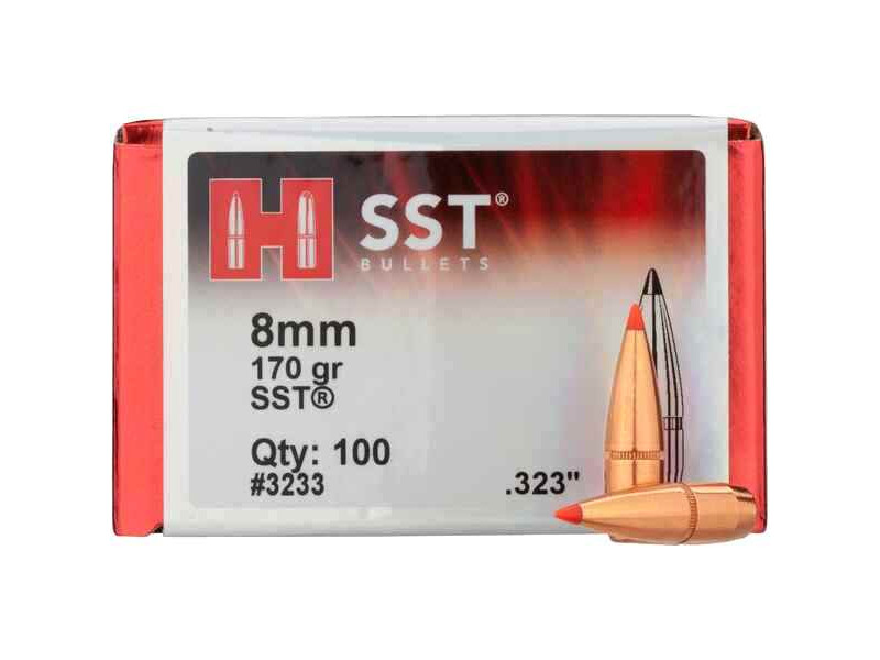 Geschoss Hornady .323 (8mm) 170gr SST