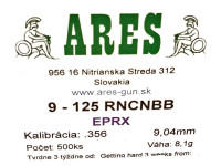 Bullet 9mm .356 125grn RNCNBB EPRX