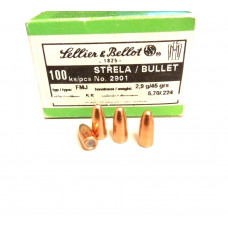 Strela S&B .224 FMJ 2,9g/45grn