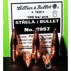 Strela S&B 2957 .308 FMJ 11,7g/180grn 