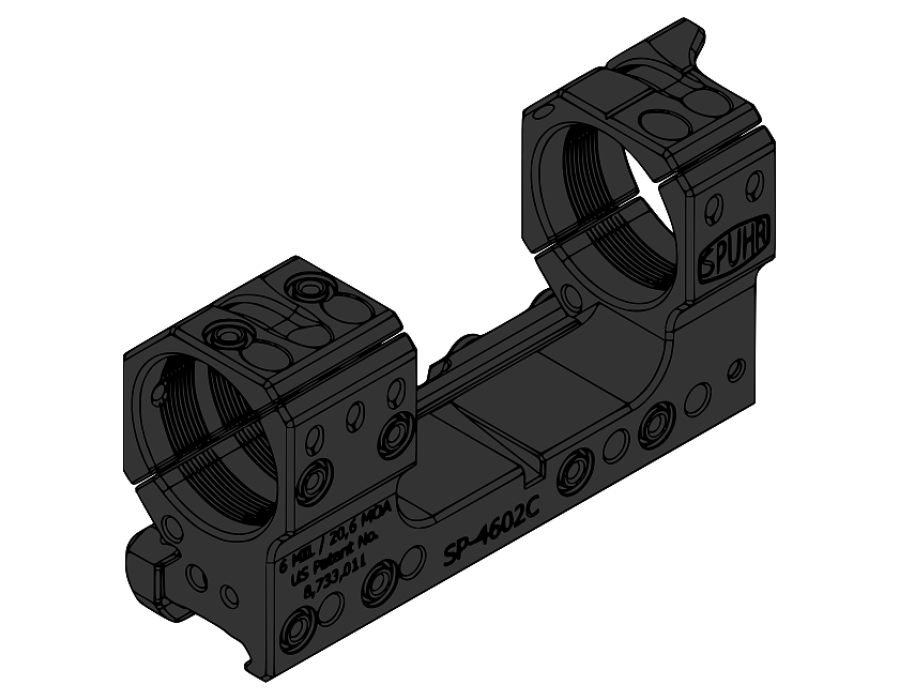 Spuhr Mount 34mm 20 MOA Gen3
