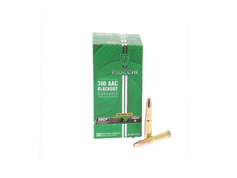 .300 AAC BLK Subsonic Fiocchi 200gr