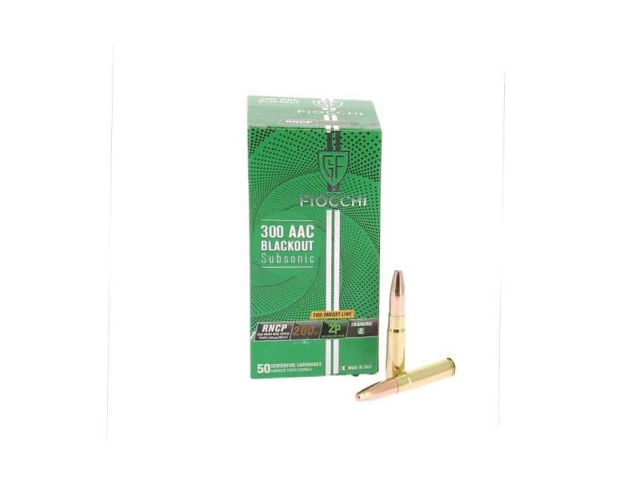 .300 AAC Blackout Subsonic Fiocchi 200gr