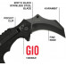 Mil-tec Nôž G10 Karambit - čierny