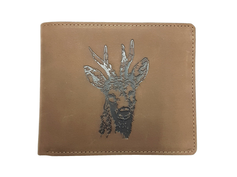 Wide wallet - Roe deer