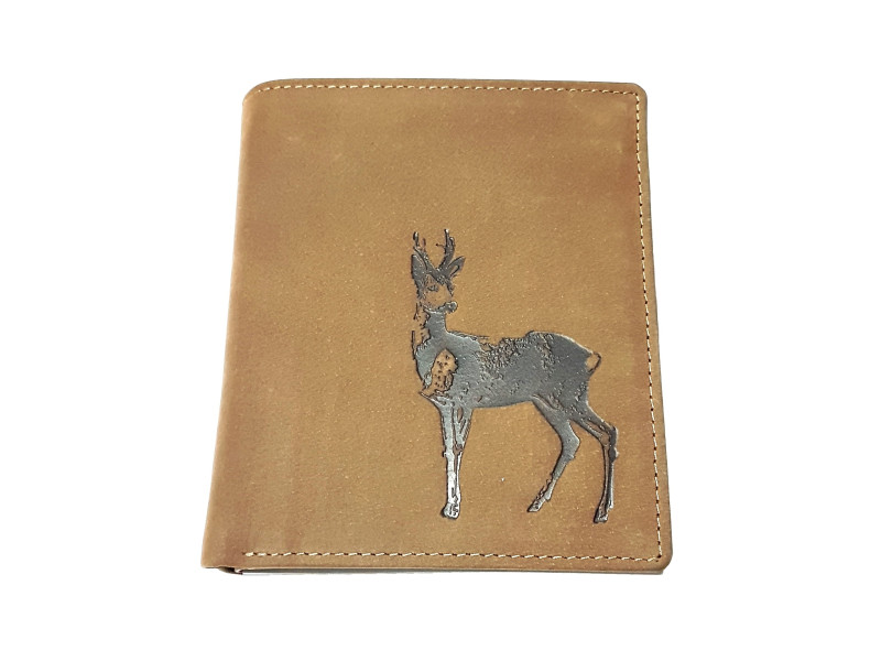 Tall Wallet - Roe Deer