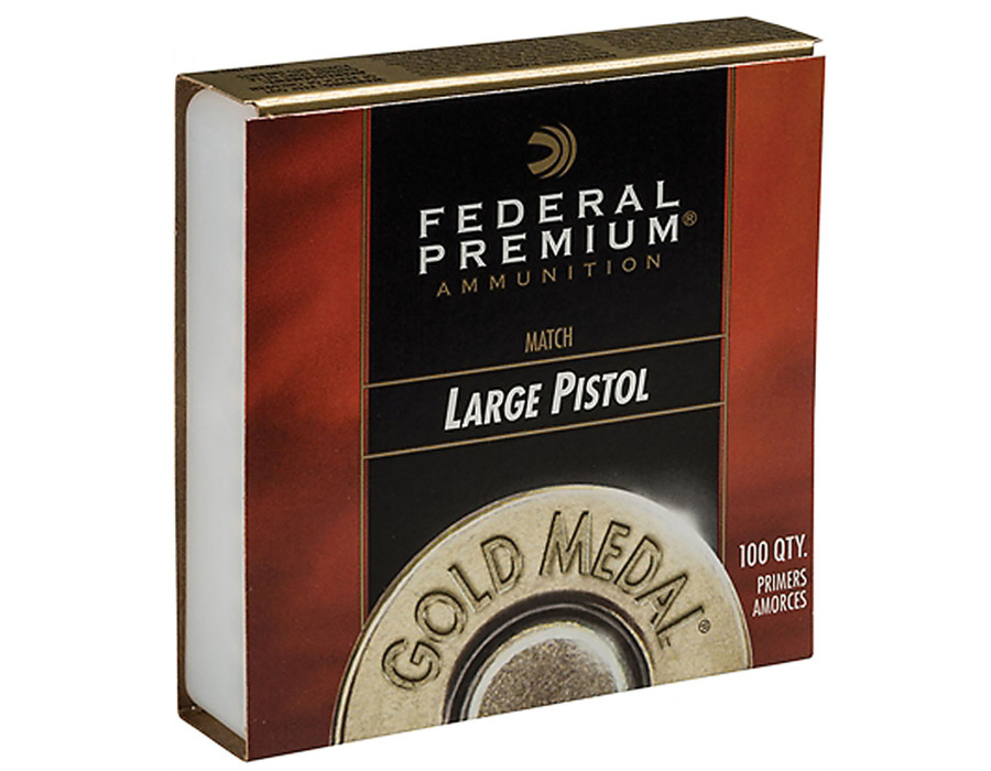 Zündhütchen Federal GM150M Large Pistol Match, 100 Stück Zündhütchen Federal GM150M Large Pistol Match, 100 Stück
