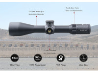 Puškohľad Vector Optics Continental 4-24x56 FFP MBR