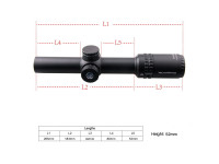Puškohľad Vector Optics Grimlock GenII 1-6x24