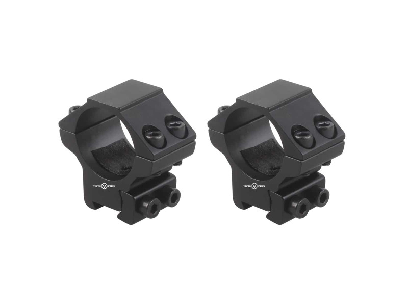 Vector Optics 25,4mm krúžky na 11mm drážku stredné