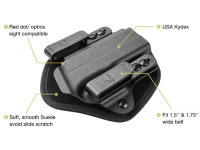 Gun&Flower IWB Kydex and Nylon Universal Holster