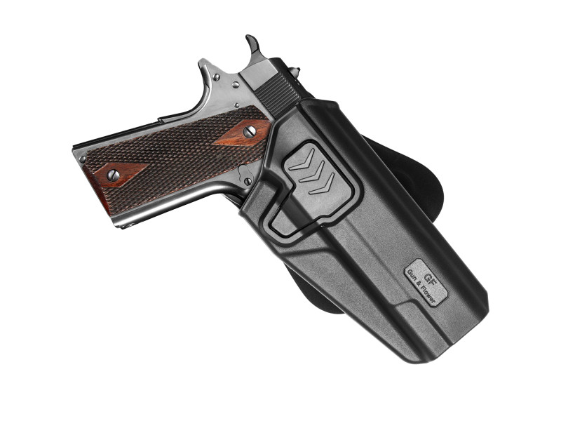 Gun & Flower OWB Holster mit Sicherung für 1911