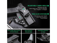 Warriorland IWB Claw Kydex Glock 17