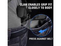 Warriorland IWB Claw Kydex Glock 17