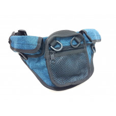 Large bum bag for concealed gun carry - Nature Blue