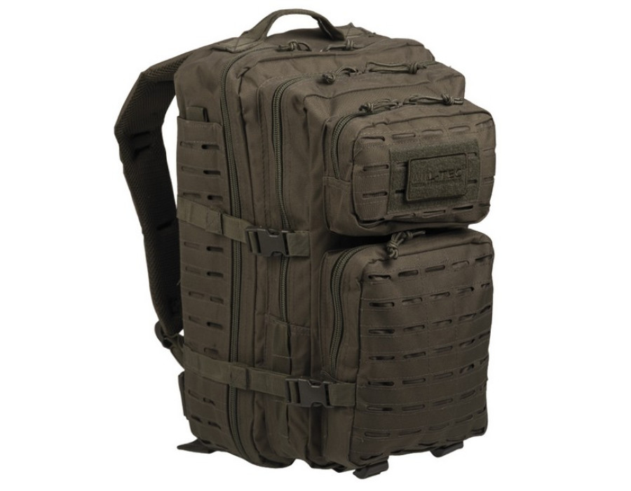 US Assault Pack LG Laser Cut Green US Assault Pack LG Laser Cut Green