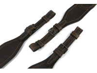 Gewehrriemen mit geprägtem Muster - Braun / Damwild