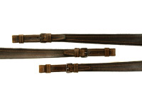 Gewehrriemen mit geprägtem Muster - Braun / Damwild