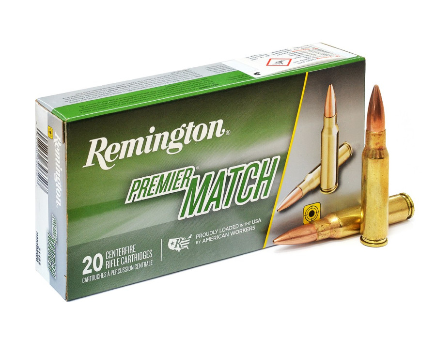 .308Win. Remington Premier Match Sierra MatchKing 168gr/10,89g OTM (21485) .308Win. Remington Premier Match Sierra MatchKing 168gr/10,89g OTM (21485)