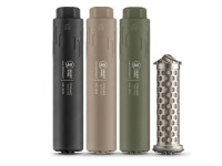 Silent Steel Gen3 Flow Streamer 7.62 M24x1.5, Black Silent Steel Gen3 Flow Streamer 7.62 M24x1.5, Black