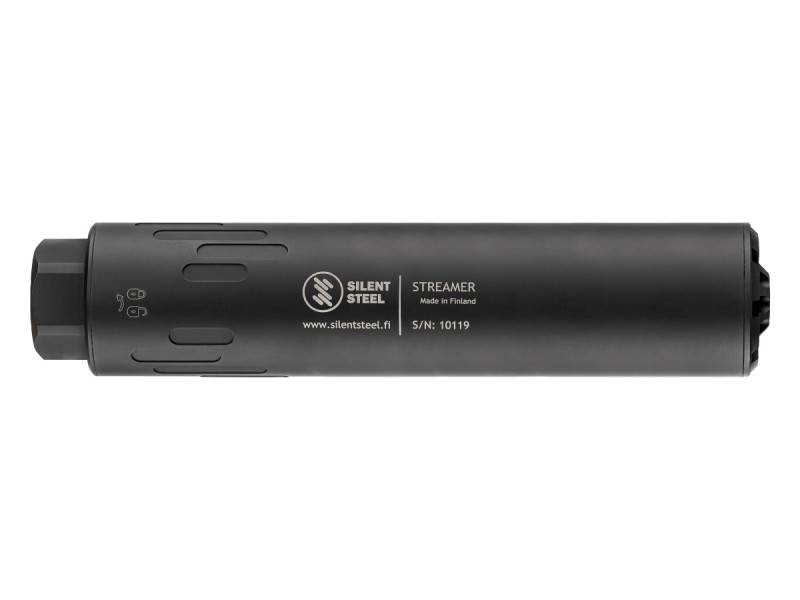 Silent Steel Gen3 Flow Streamer 7.62 QD, Black