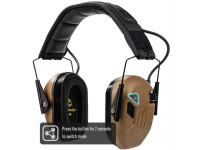 EARMOR OPSMEN M300T Electronic Hearing Protector black