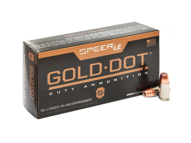 9mm Luger Speer Gold Dot 124gr/8,04g HP
