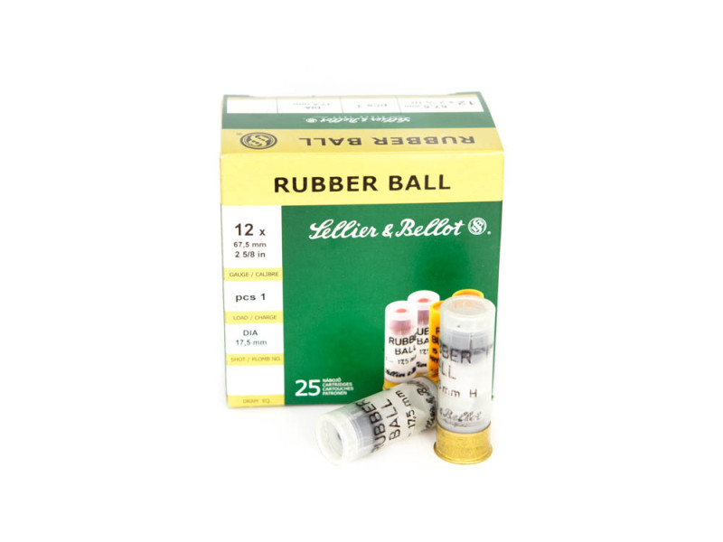 12/67 S&B Rubber Ball 17,5mm