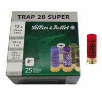 12/70 S&B Trap Super 28g 2,4mm