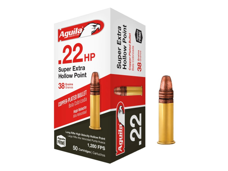 .22LR Aguila Super Extra HP 38gr