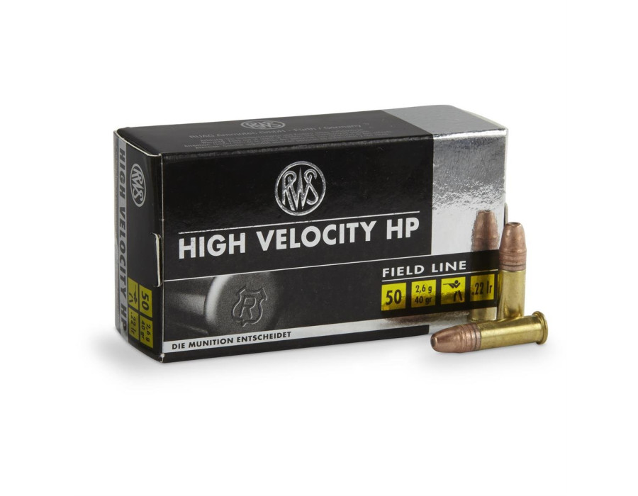 .22 LR RWS HV HP .22 LR RWS HV HP