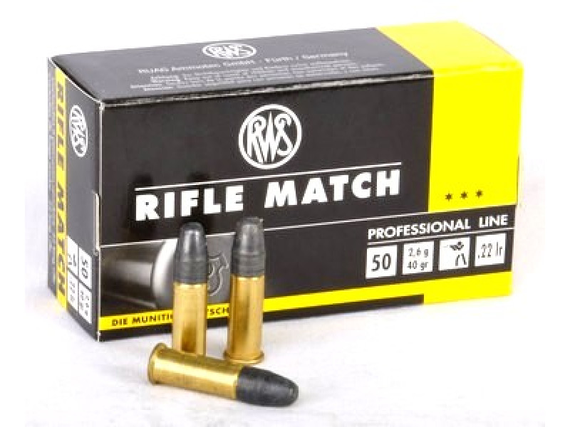 .22 LR RWS Rifle Match