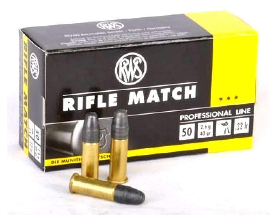 .22 LR RWS Rifle Match