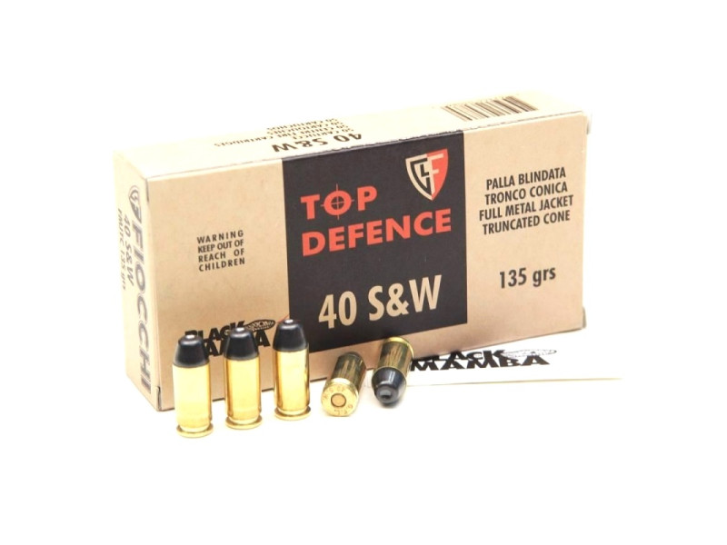 .40 S&W Fiocchi Black Mamba