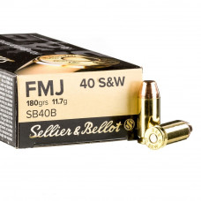 .40 S&W S&B FMJ 180gr/11,7g