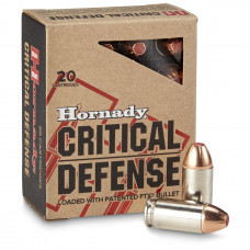 .45 ACP Hornady FTX Critical Defense 185gr