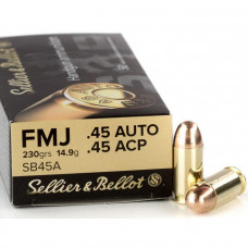 .45 ACP S&B FMJ 230gr/14,9g