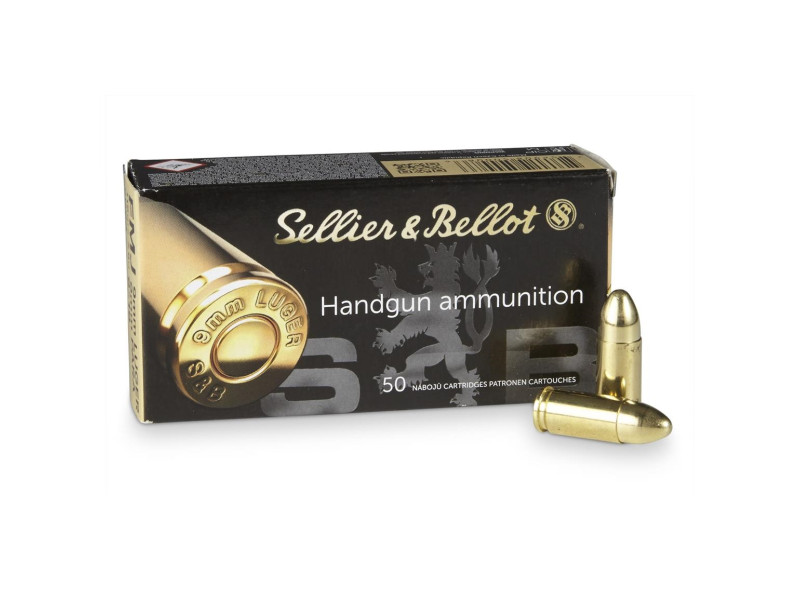 9mm Luger S&B FMJ 124gr/8g
