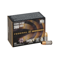 9mm Luger Federal HST 147gr/9,53g JHP (20ks)